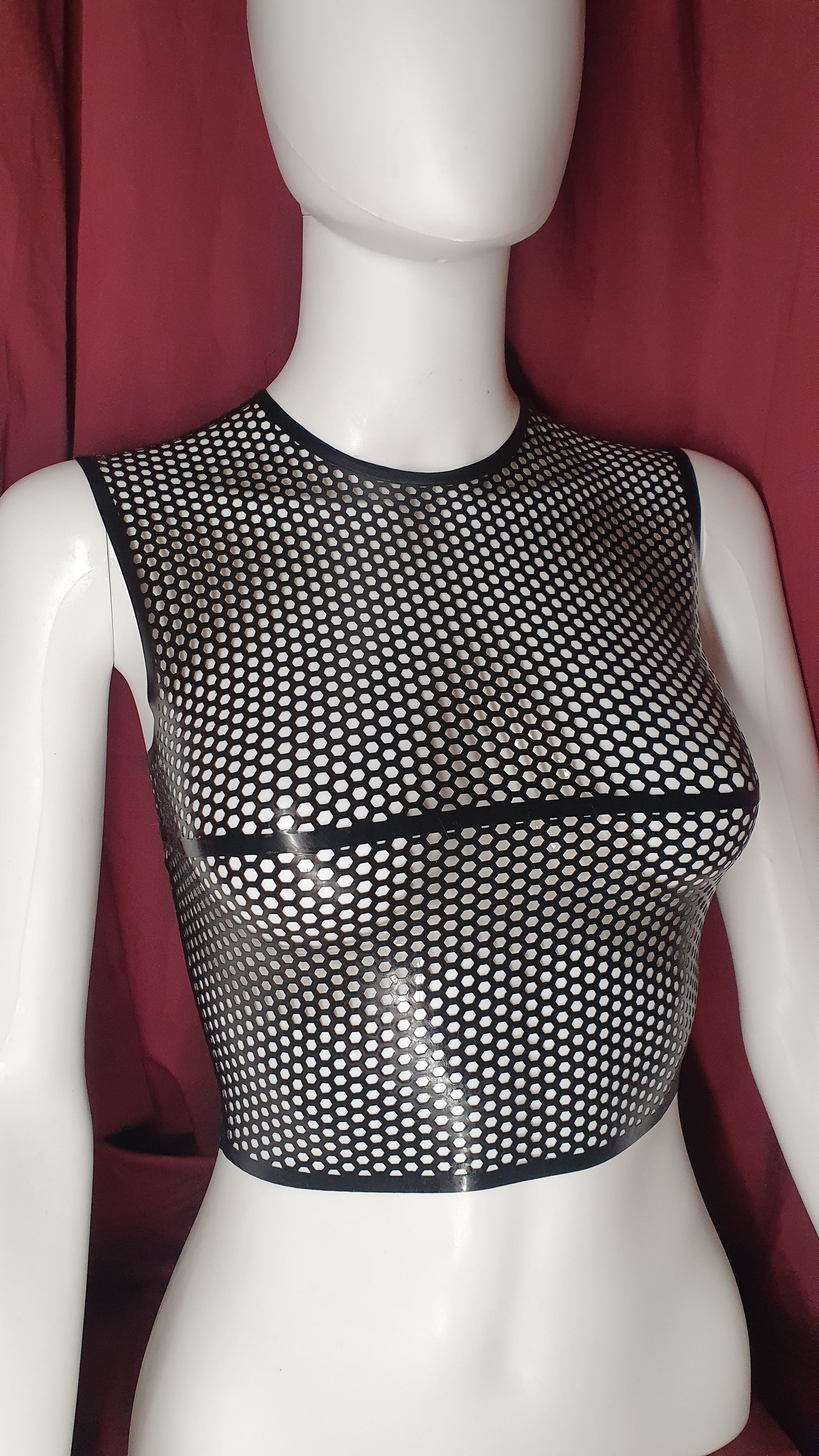 Honeycomb Crop Top