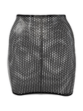 Honeycomb Mini Skirt