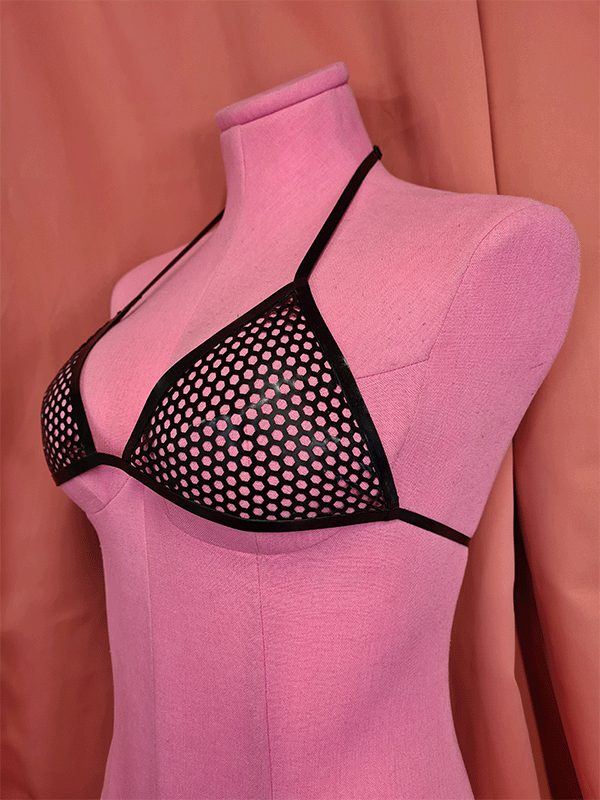 Honeycomb Bikini Bra