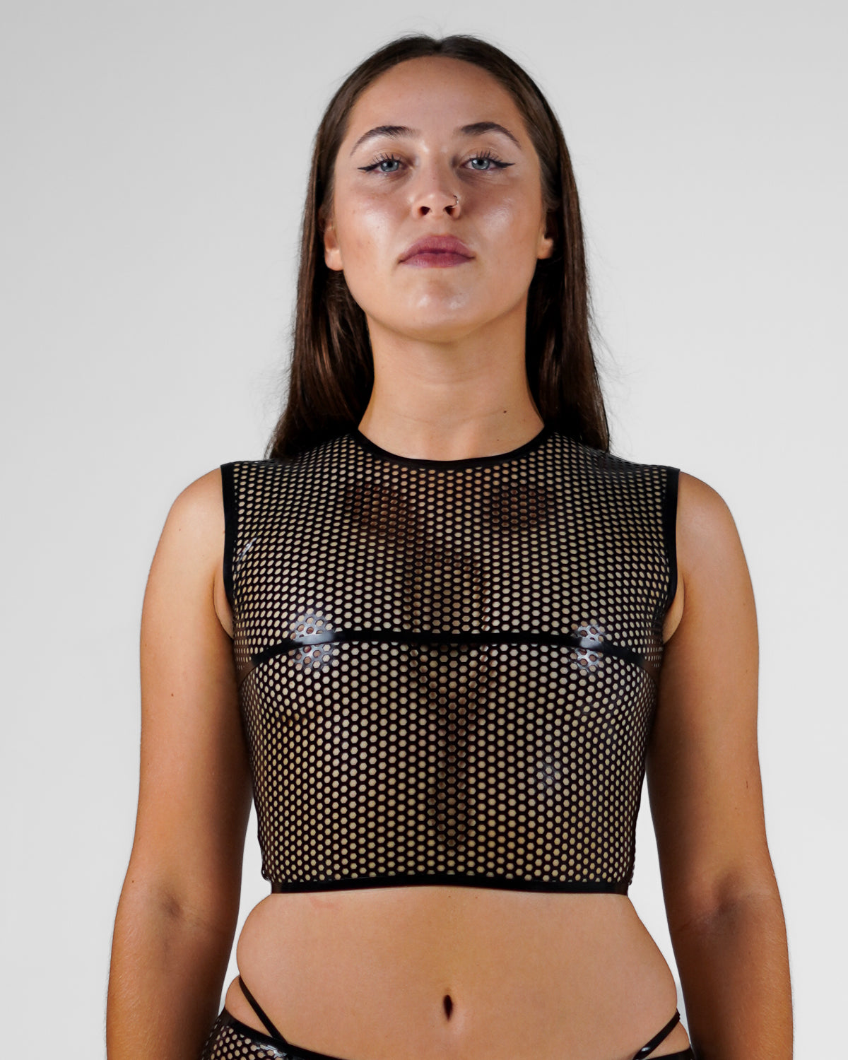 Honeycomb Crop Top