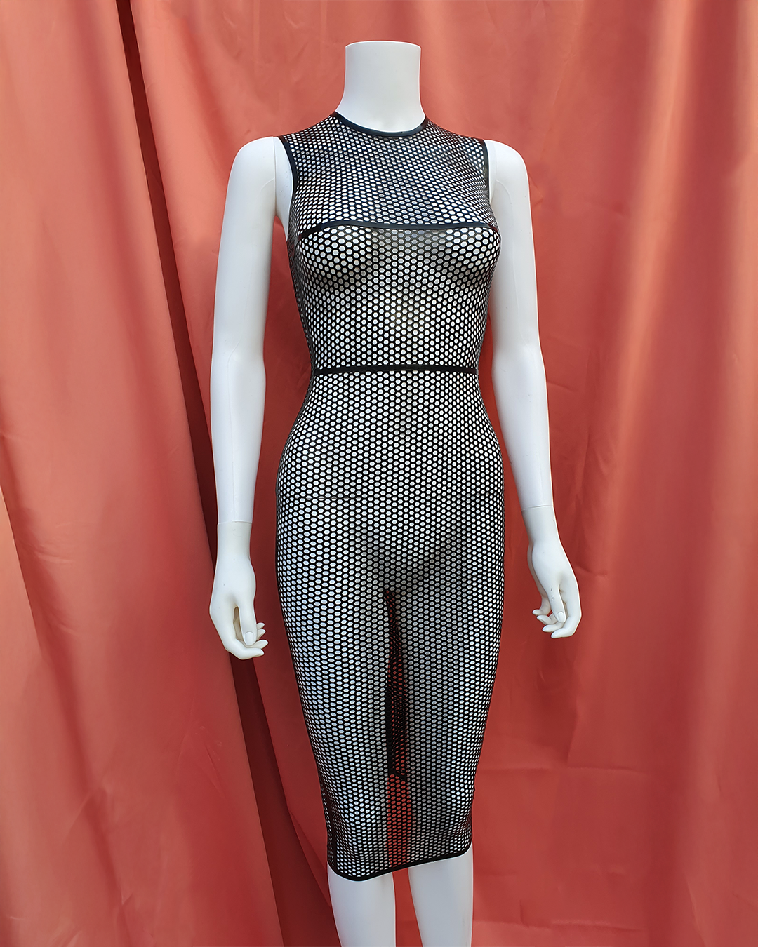 Honeycomb Midi Dress